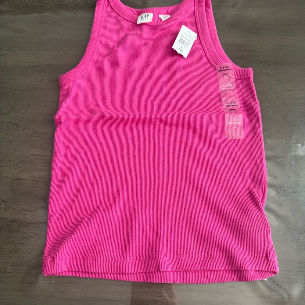 GAP Kids Vibrant Pink Tank Top